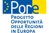 logo Pore progetto opportunità delle regioni in europa